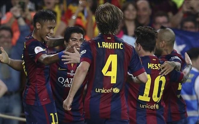 El Barcelona ganó la Copa del Rey El Barcelona ganó la Copa del Rey