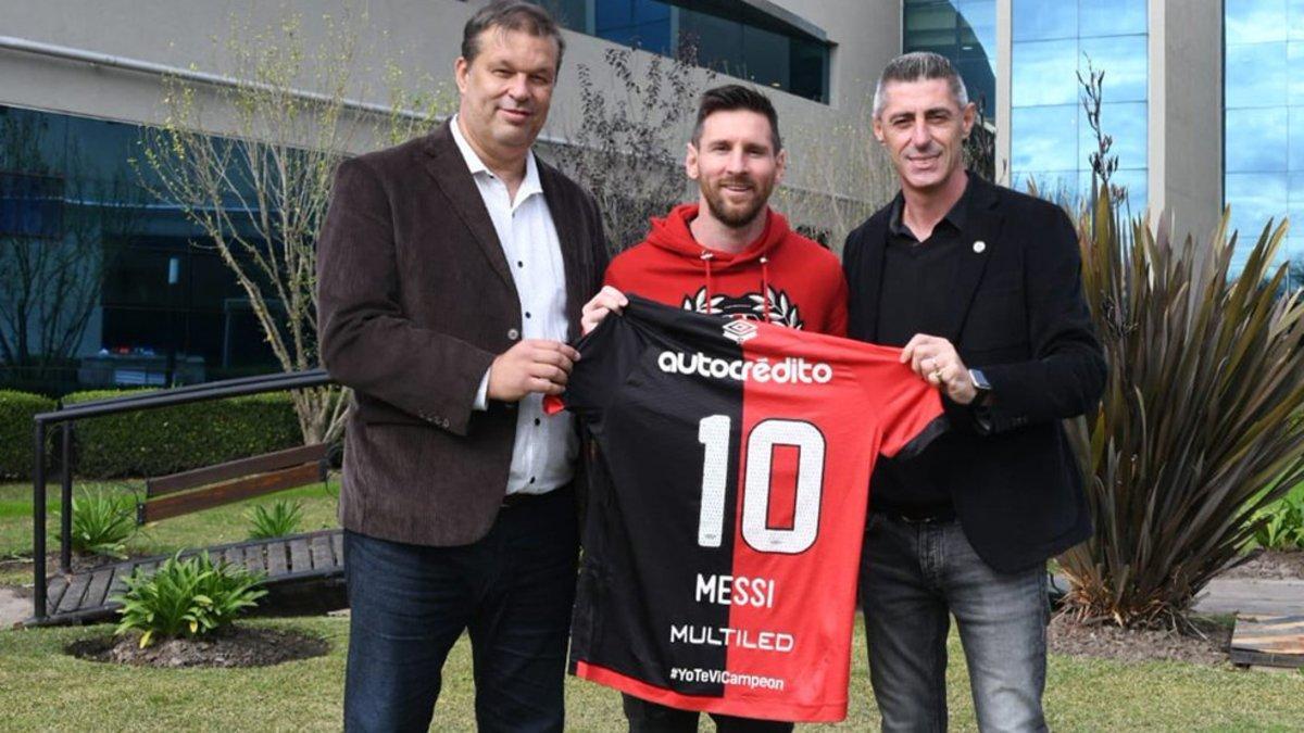 Messi y el sueño de jugar algún día en Newell's Old Boys