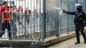 Incidentes en el acceso al Stade de France