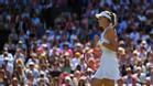 Rybakina reina en Wimbledon tras batir a Jabeur