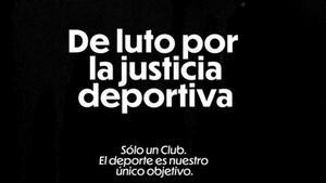 El Espanyol protesta y pide justicia