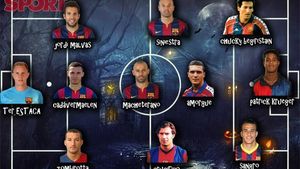 El posible once histórico de Halloween del FC Barcelona El posible once histórico de Halloween del FC Barcelona