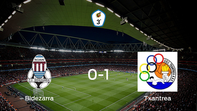 El Txantrea suma tres puntos a su casillero ante el FC Bidezarra (0-1) El Txantrea suma tres puntos a su casillero ante el FC Bidezarra (0-1)