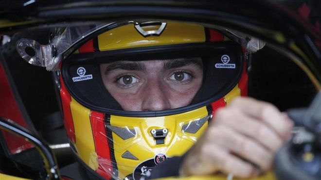 Sainz saldrá séptimo en parrilla Sainz saldrá séptimo en parrilla