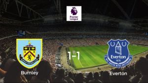 El Burnley y el Everton se reparten los puntos y empatan 1-1 El Burnley y el Everton se reparten los puntos y empatan 1-1
