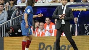 El primer partido de Guardiola en el Bernabéu fue el 2 a 6 en mayo de 2008