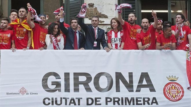 El Girona volverá este verano a Manchester, esta vez como equipo de la Liga Santander El Girona volverá este verano a Manchester, esta vez como equipo de la Liga Santander