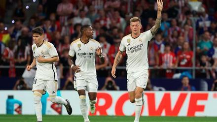 Atlético de Madrid - Real Madrid: El gol de Kroos