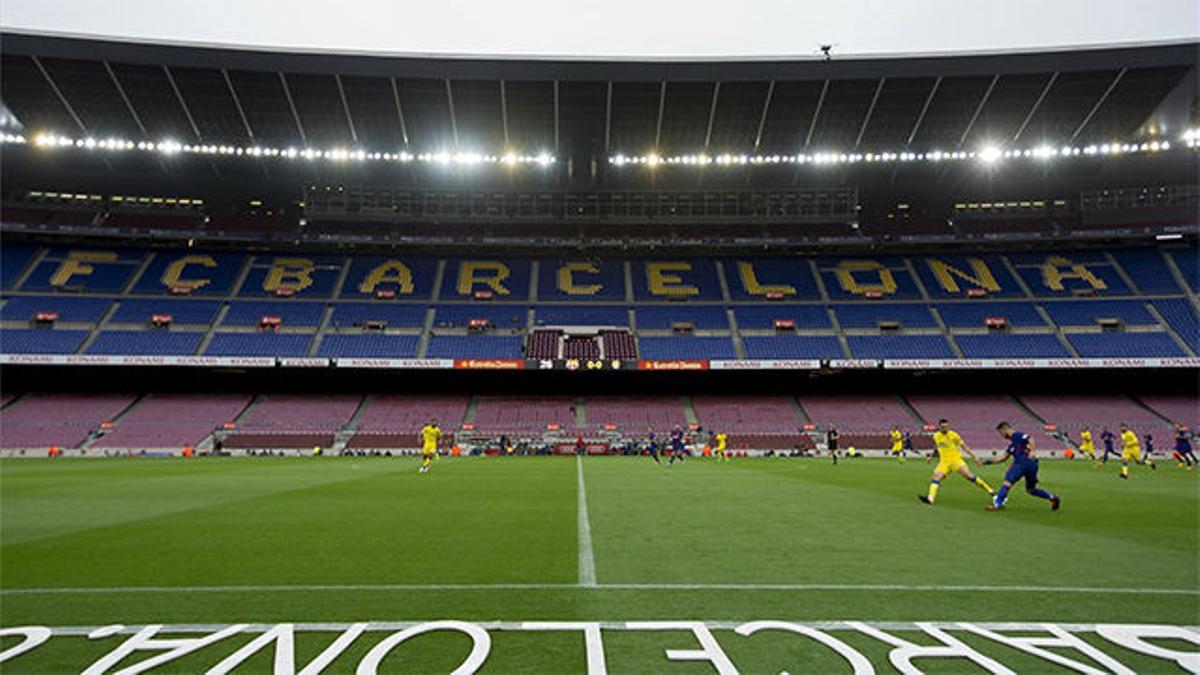 LALIGA | Barça-UD Las Palmas (3-0): La triste imagen del Camp Nou vacío
