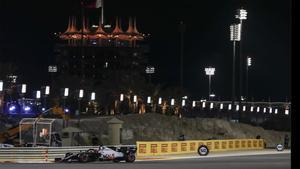 Pietro Fittipaldi ya rodó en Bahrein con Haas en los test del pasado año