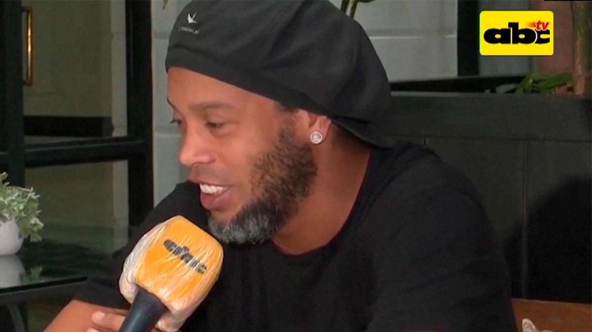 Ronaldinho: Tengo mi fe, ojalá esto se acabe pronto