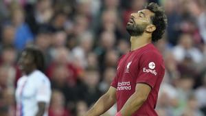 Salah se lamenta ante el Palace