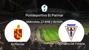 Previa del encuentro de la jornada 11: El Palmar contra Olímpico De Totana Previa del encuentro de la jornada 11: El Palmar contra Olímpico De Totana