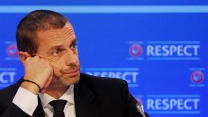 Aleksander Ceferin es el presidente de la UEFA Aleksander Ceferin es el presidente de la UEFA