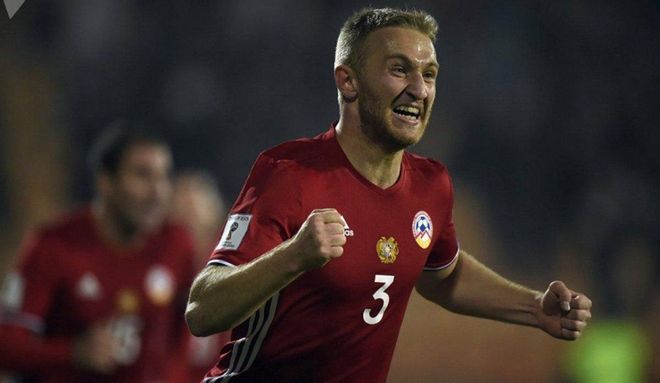 El capitán de la selección de Armenia dejó el futbol, temporalmente, por la guerra El capitán de la selección de Armenia dejó el futbol, temporalmente, por la guerra