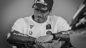 Joan Mir, con gesto pensativo tras proclamarse campeón del mundo Joan Mir, con gesto pensativo tras proclamarse campeón del mundo