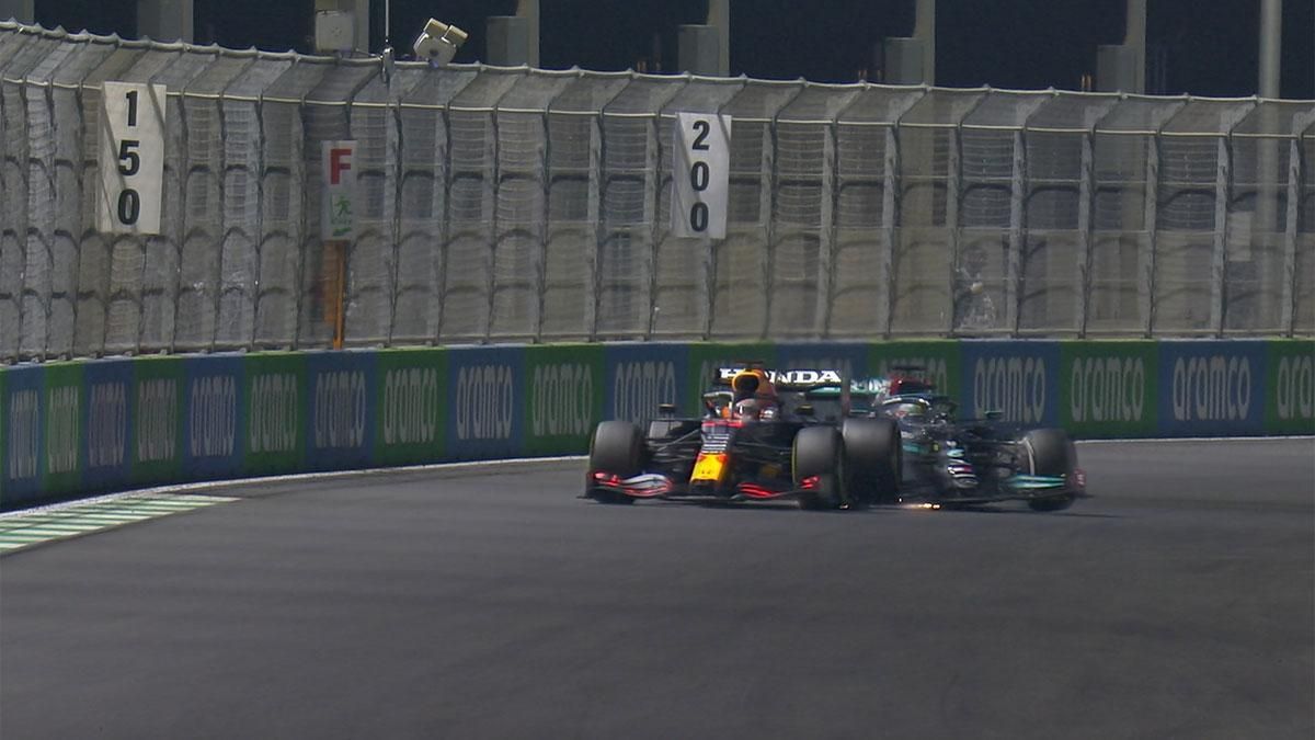 El último gran incidente entre Verstappen y Hamilton El último gran incidente entre Verstappen y Hamilton