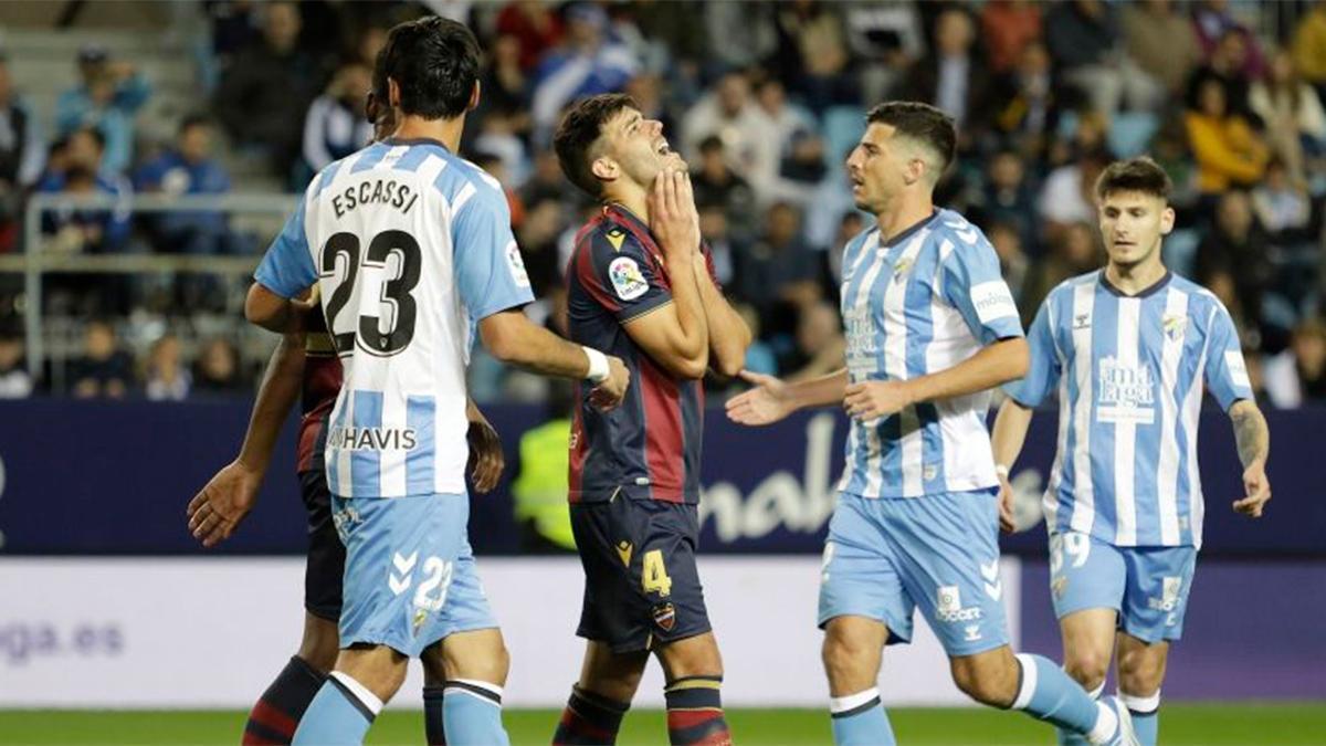 Riassunto, gol e highlights di Málaga 0 - 0 Levante della 32ª giornata de LaLiga Smartbank