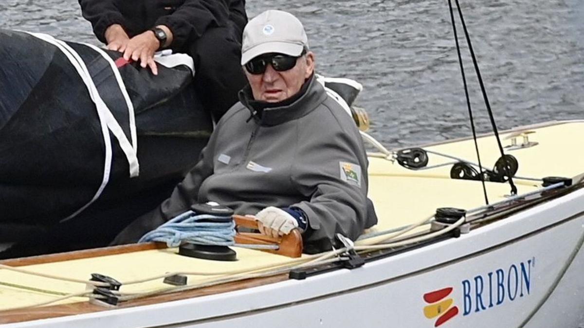 Galicia ultima la llegada del rey emérito para navegar en la Copa de España