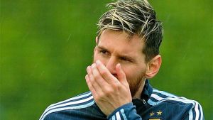 Messi se encuentra concentrado con Argentina Messi se encuentra concentrado con Argentina