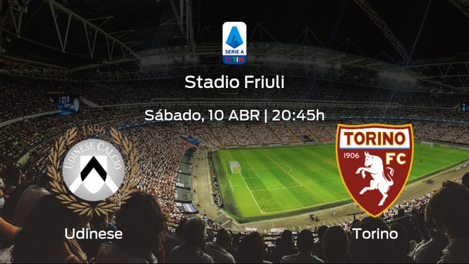 Previa del encuentro: Udinese - Torino Previa del encuentro: Udinese - Torino