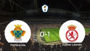 El Júpiter Leonés se queda con los tres puntos después de derrotar 0-1 al Peñaranda Bracamonte El Júpiter Leonés se queda con los tres puntos después de derrotar 0-1 al Peñaranda Bracamonte