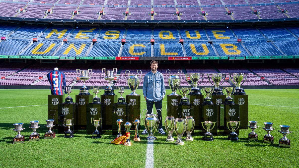 Laporta: Piqué está entre lo mejores centrales de la historia del Barça