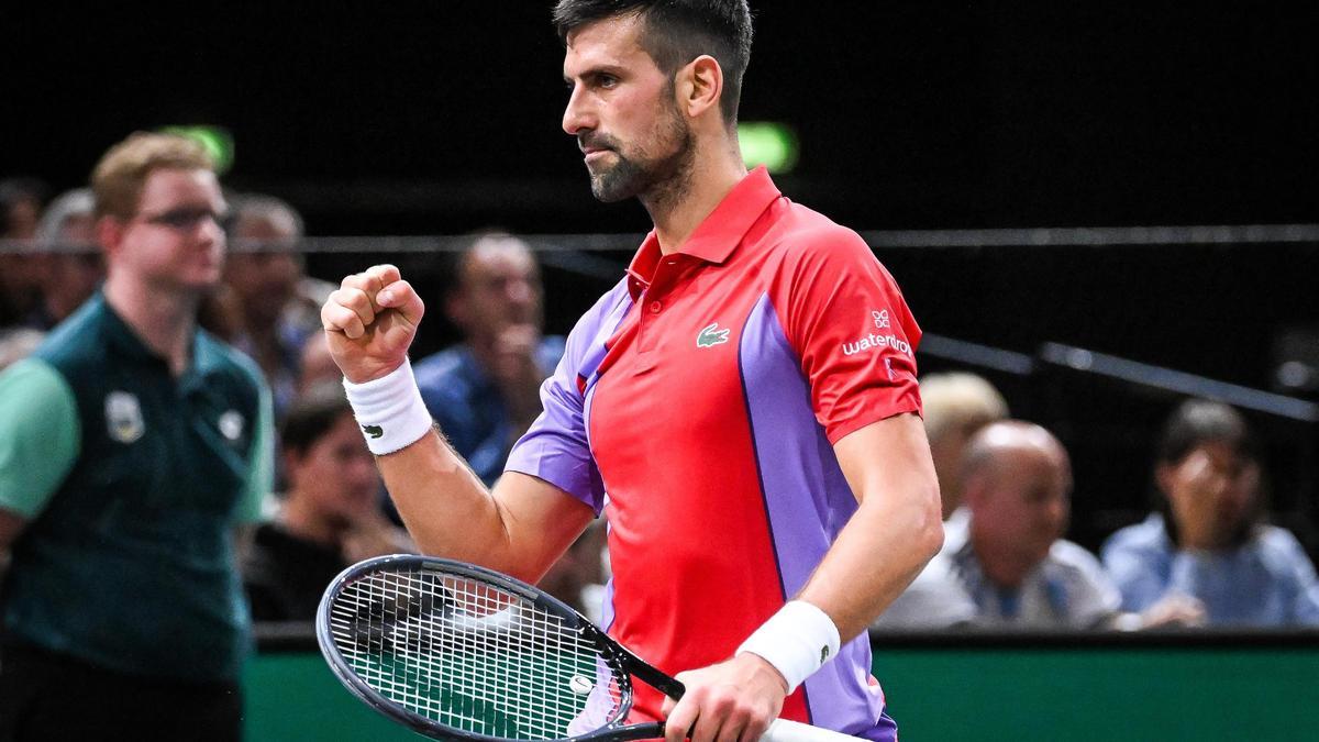 Djokovic ha raggiunto i quarti di finale dopo essere sopravvissuto a un duro Griekspoor