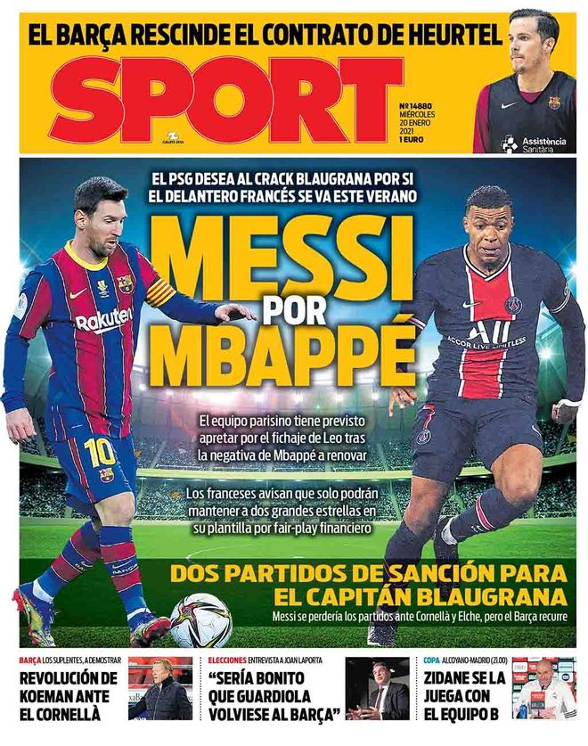 Portada 20/01/2021 Portada 20/01/2021
