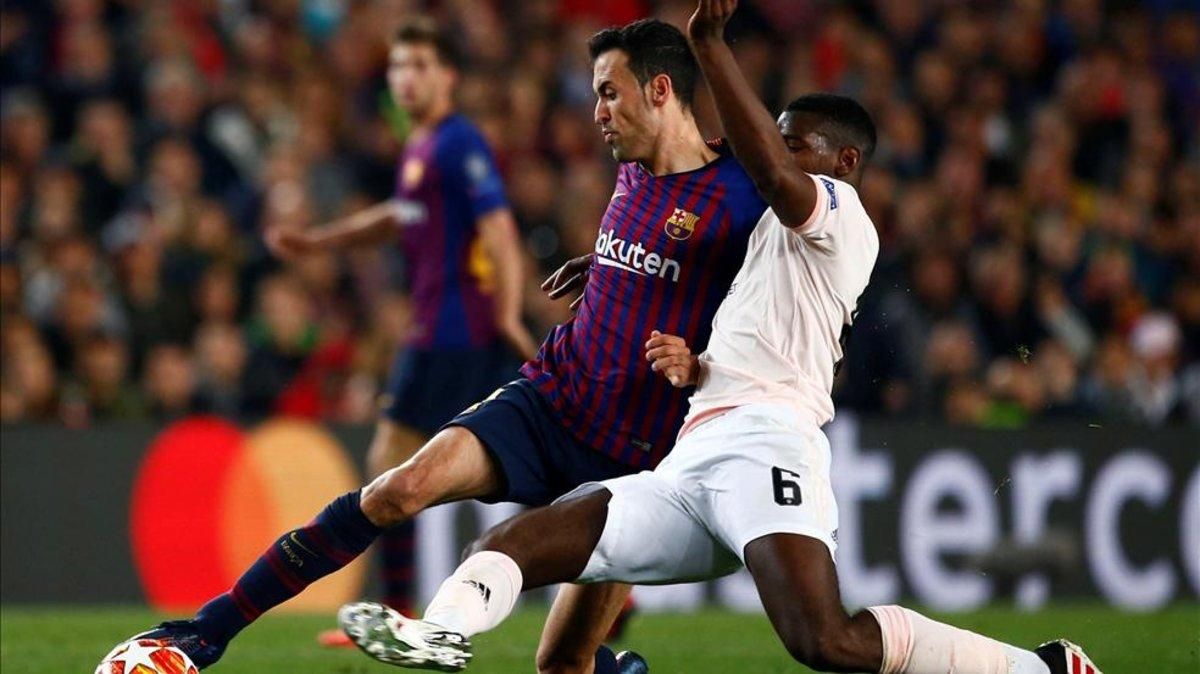 Sergio Busquets, maestro del pase en esta última Champions Sergio Busquets, maestro del pase en esta última Champions