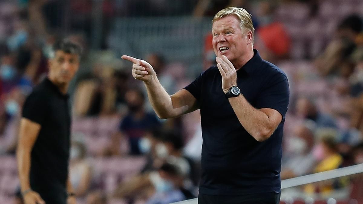 Ronald Koeman, entrenador del FC Barcelona Ronald Koeman, entrenador del FC Barcelona