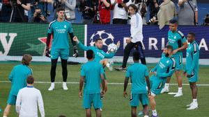 El Stade de France acoge el último entrenamiento del Real Madrid antes de la final de Champions