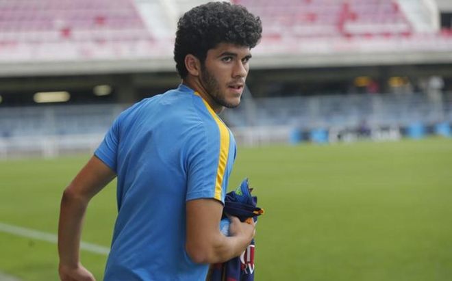 Aleñá, jugador de la cantera del Barça Aleñá, jugador de la cantera del Barça