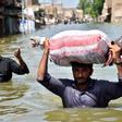 Inundaciones en la región de Sindh, en Pakistán, en septiembre de 2022.