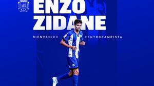 Enzo Zidane, nuevo jugador del Fuenlabrada