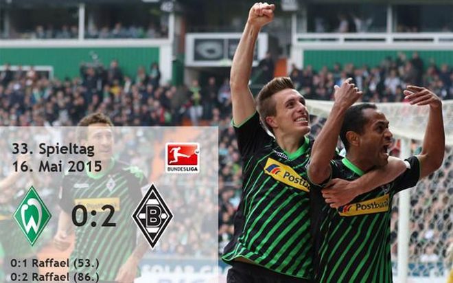 Gladbach se mete en la Liga de Campeones Gladbach se mete en la Liga de Campeones