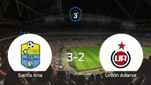 Los tres puntos se quedan en casa: Santa Ana 3-2 Unión Adarve Los tres puntos se quedan en casa: Santa Ana 3-2 Unión Adarve