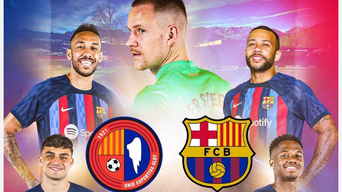 Olot-Barça, el próximo 13 de julio Olot-Barça, el próximo 13 de julio