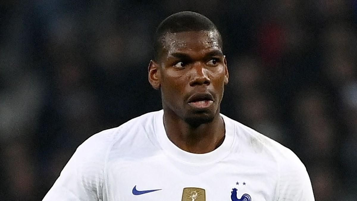 Paul Pogba vistiendo los colores de la Selección Francesa Paul Pogba vistiendo los colores de la Selección Francesa