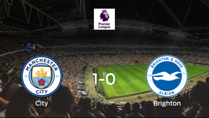 El Manchester City se impone por la mínima al Brighton and Hove Albion (1-0) El Manchester City se impone por la mínima al Brighton and Hove Albion (1-0)