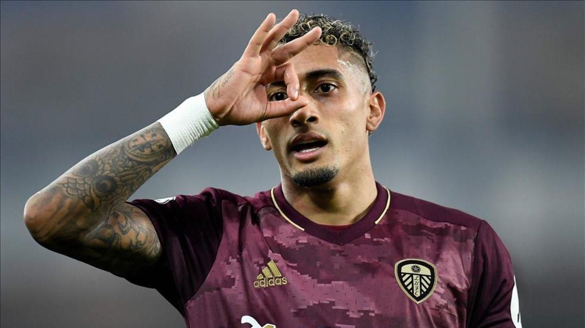 Así celebró el gol Raphinha. Así celebró el gol Raphinha.