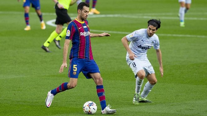 Busquets está a un partido oficial de los 600 con la camiseta del FC Barcelona Busquets está a un partido oficial de los 600 con la camiseta del FC Barcelona