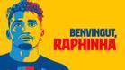 Raphinha, presentado como nuevo jugador del Barça