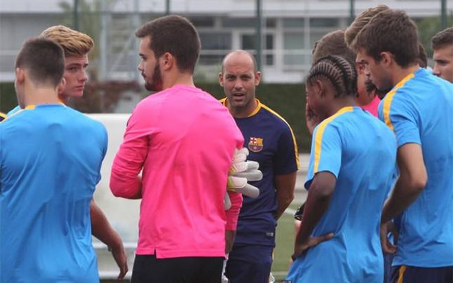 Gabri, en un entrenamiento durante la pretemporada Gabri, en un entrenamiento durante la pretemporada