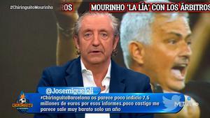 Pedrerol desvela una anécdota inédita sobre Mourinho en el Madrid