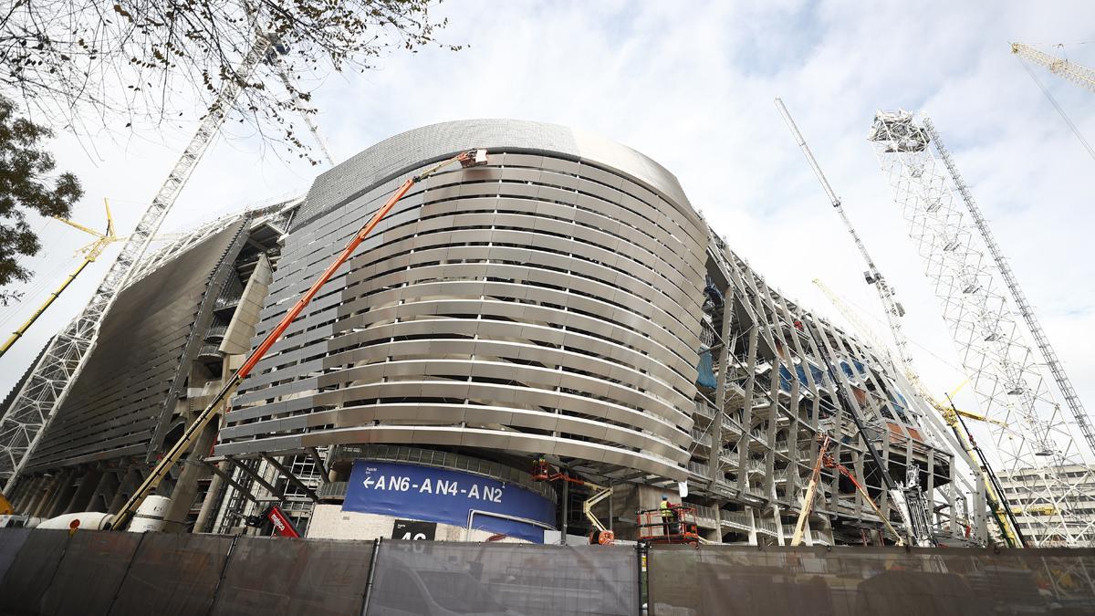 El Real Madrid ha utilizado como argumento las obras en el Santiago Bernabéu
