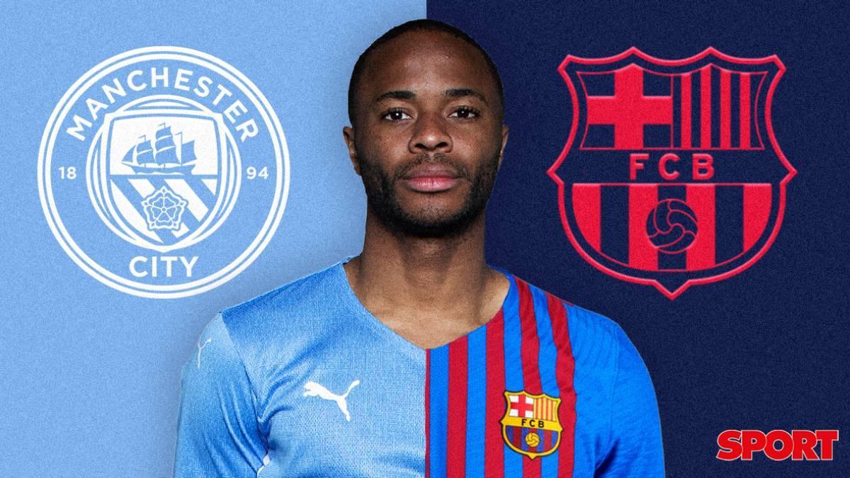 Manchester City forward Raheem Sterling crazy to sign for Barcelona