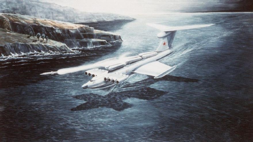DARPA quiere construir un monstruo marino volador de estilo soviético