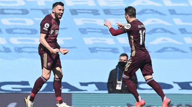 Dallas fue el héroe del Leeds en el Etihad Dallas fue el héroe del Leeds en el Etihad