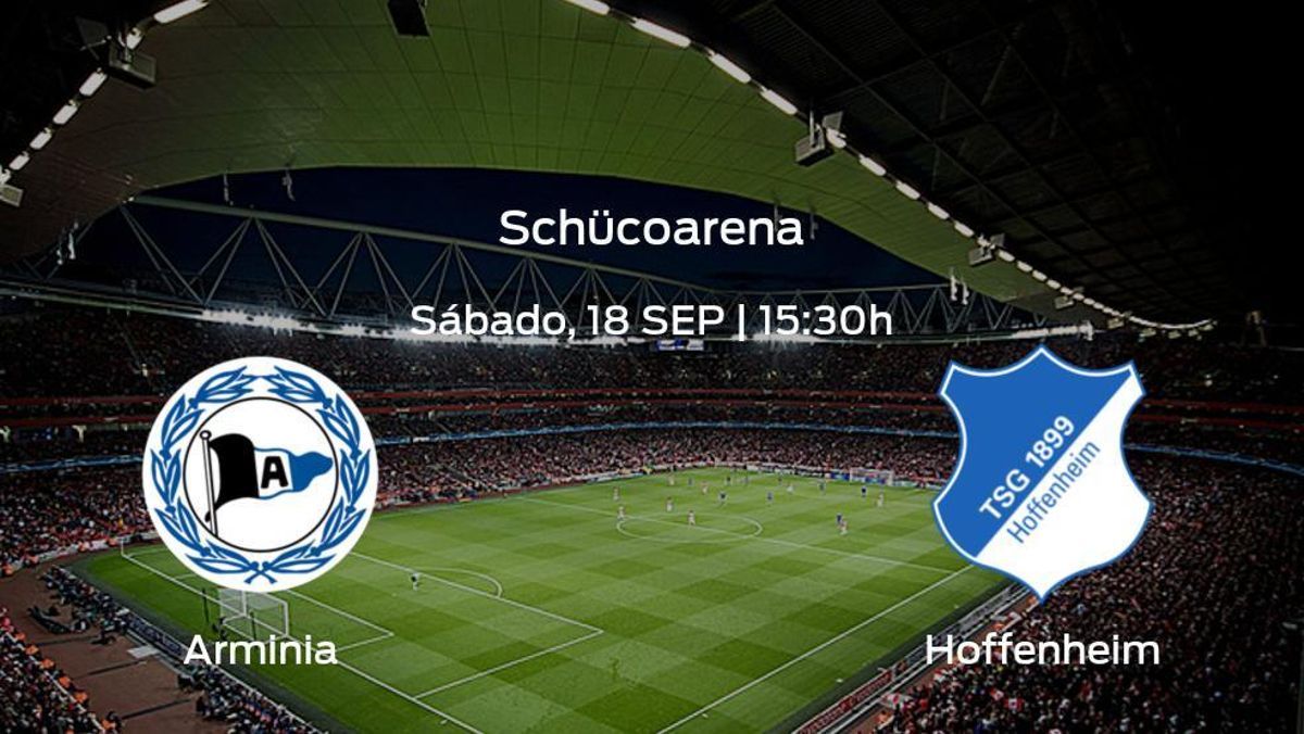 Previa del partido de la jornada 5: Arminia Bielefeld - Hoffenheim Previa del partido de la jornada 5: Arminia Bielefeld - Hoffenheim
